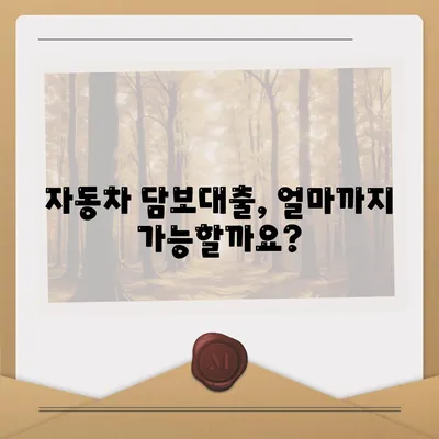 자동차 담보대출