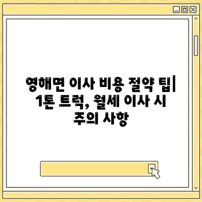 경상북도 영덕군 영해면 포장이사비용 | 견적 | 원룸 | 투룸 | 1톤트럭 | 비교 | 월세 | 아파트 | 2024 후기