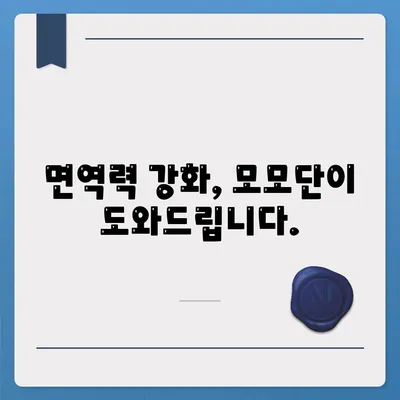 모모단 효능