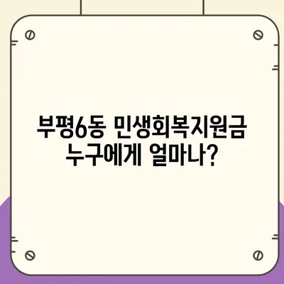 인천시 부평구 부평6동 민생회복지원금 | 신청 | 신청방법 | 대상 | 지급일 | 사용처 | 전국민 | 이재명 | 2024