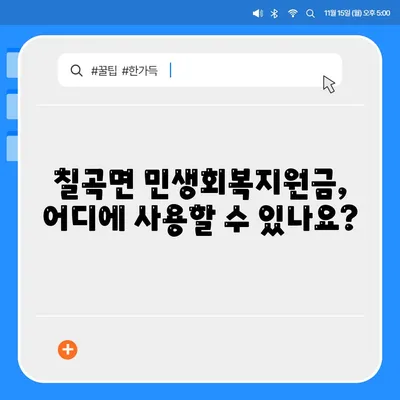 경상남도 의령군 칠곡면 민생회복지원금 | 신청 | 신청방법 | 대상 | 지급일 | 사용처 | 전국민 | 이재명 | 2024