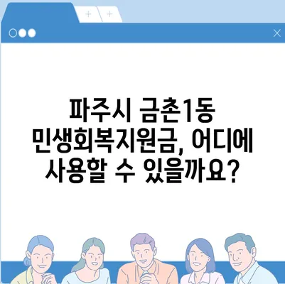 경기도 파주시 금촌1동 민생회복지원금 | 신청 | 신청방법 | 대상 | 지급일 | 사용처 | 전국민 | 이재명 | 2024