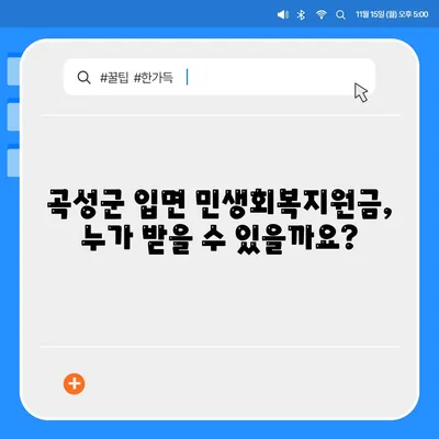 전라남도 곡성군 입면 민생회복지원금 | 신청 | 신청방법 | 대상 | 지급일 | 사용처 | 전국민 | 이재명 | 2024