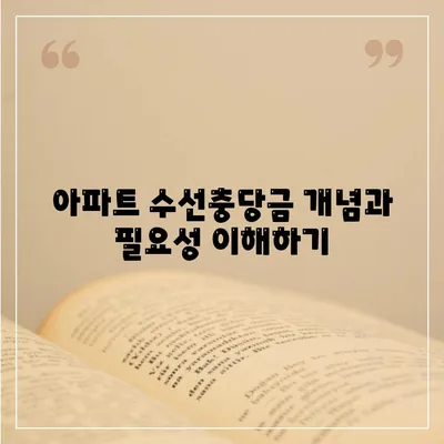 아파트 수선충당금 이사시기 반환 방법