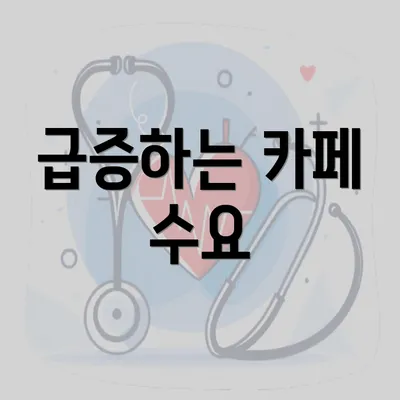 급증하는 카페 수요