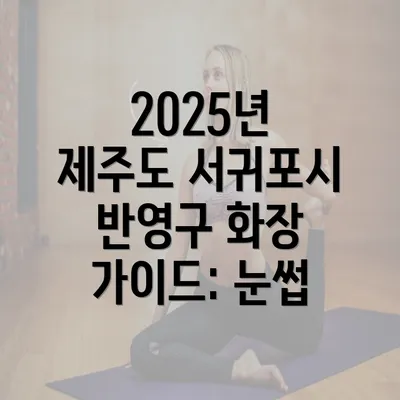 2025년 제주도 서귀포시 반영구 화장 가이드: 눈썹