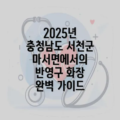 2025년 충청남도 서천군 마서면에서의 반영구 화장 완벽 가이드