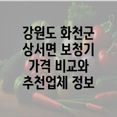 강원도 화천군 상서면 보청기 가격 비교와 추천업체 정보