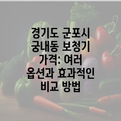 경기도 군포시 궁내동 보청기 가격: 여러 옵션과 효과적인 비교 방법