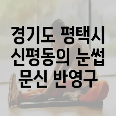 경기도 평택시 신평동의 눈썹 문신 반영구