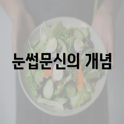 눈썹문신의 개념