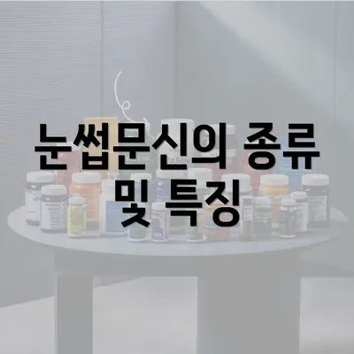 눈썹문신의 종류 및 특징