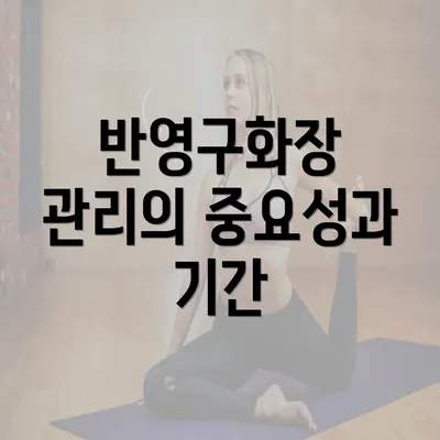 반영구화장 관리의 중요성과 기간