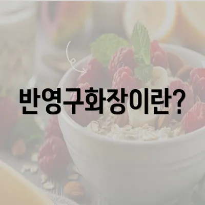 반영구화장이란?