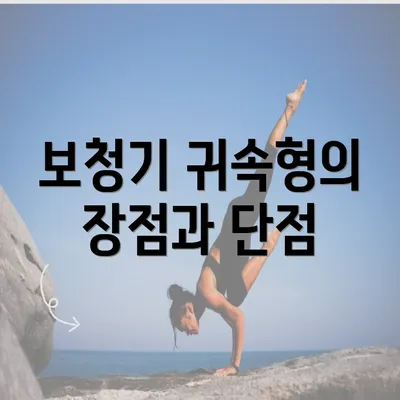 보청기 귀속형의 장점과 단점