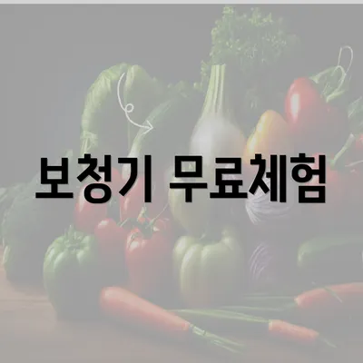 보청기 무료체험