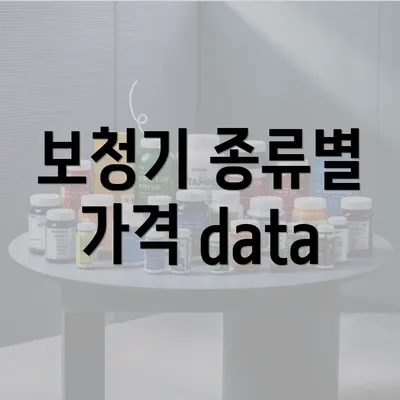 보청기 종류별 가격 data