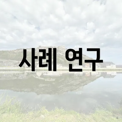 사례 연구