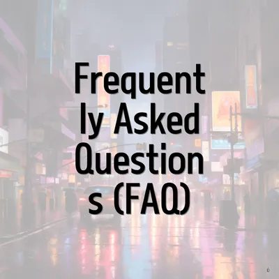 Frequently Asked Questions (FAQ)