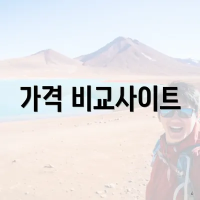 가격 비교사이트