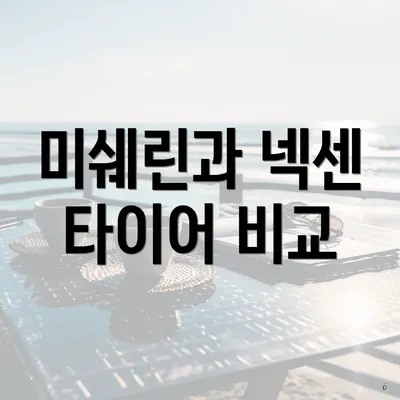 미쉐린과 넥센 타이어 비교