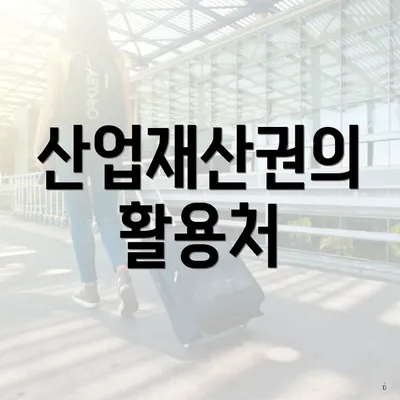 산업재산권의 활용처