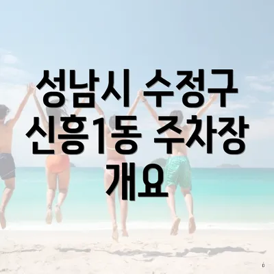 성남시 수정구 신흥1동 주차장 개요