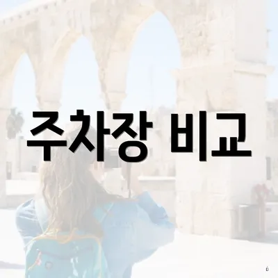 주차장 비교