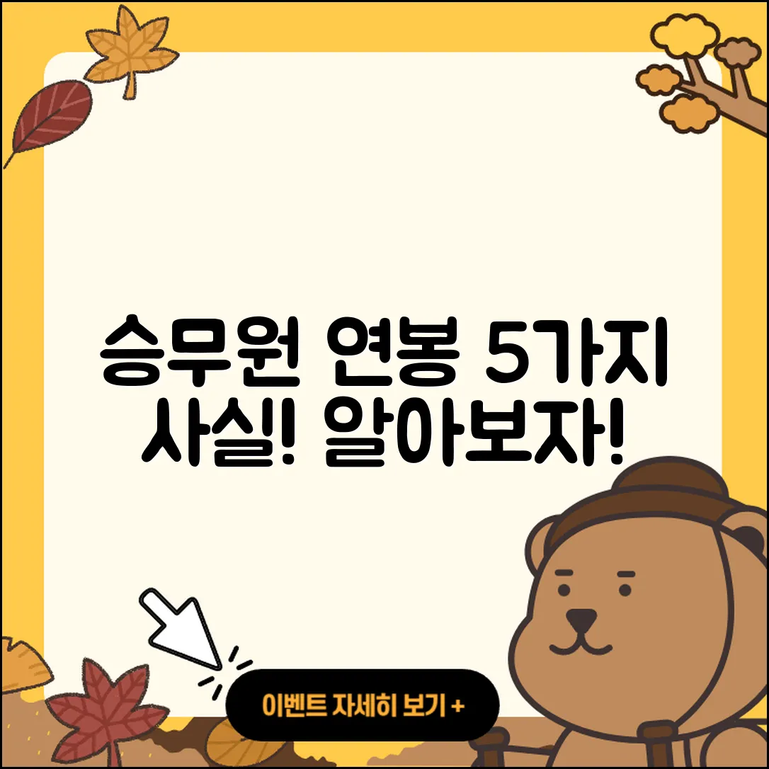 승무원의 임금 평균 연봉 5가지 사실